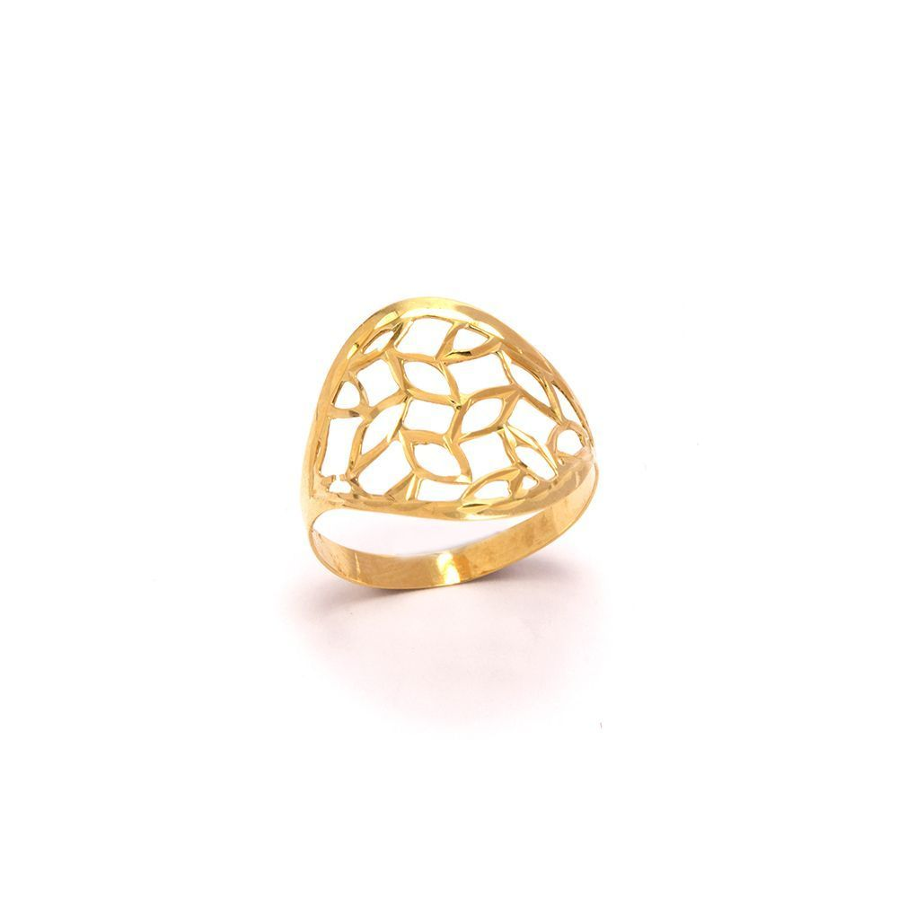 Anel Trama em Ouro 18 Kilates - 22870